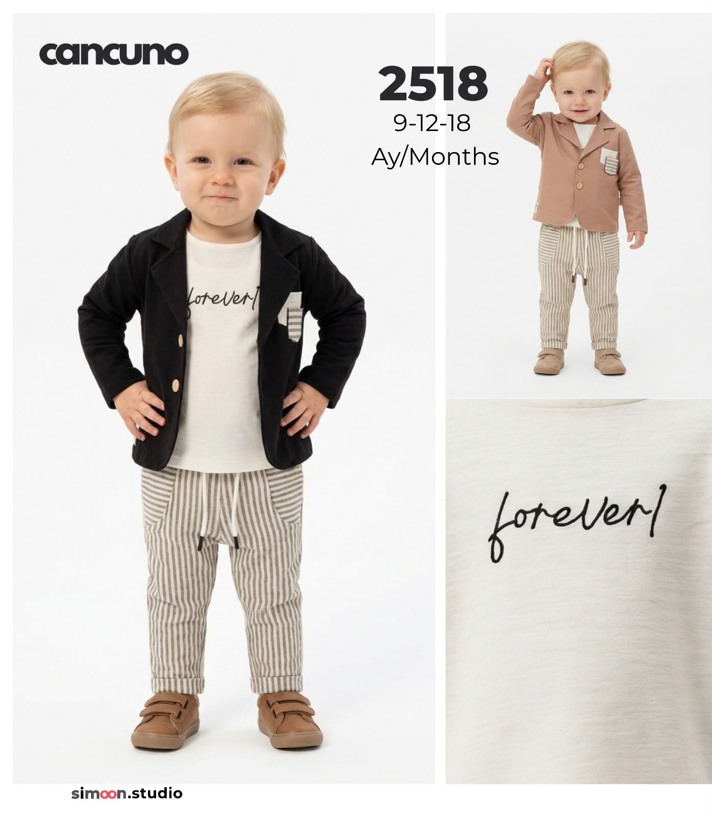 Can Cuno kışlık bebek giyim model 2518