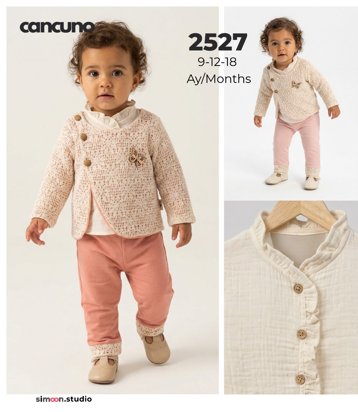Can Cuno kışlık bebek giyim model 2527