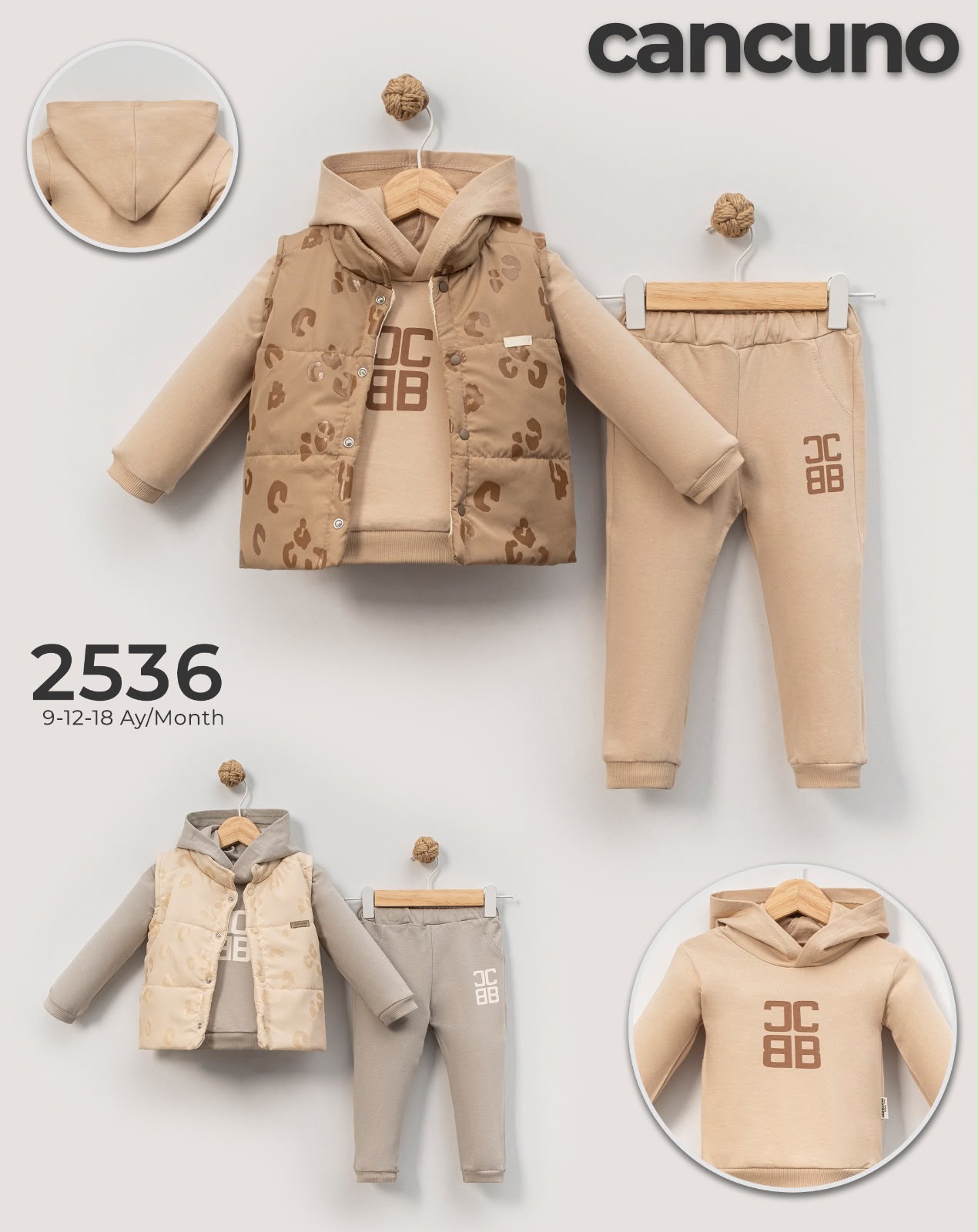 Can Cuno kışlık bebek giyim model 2536