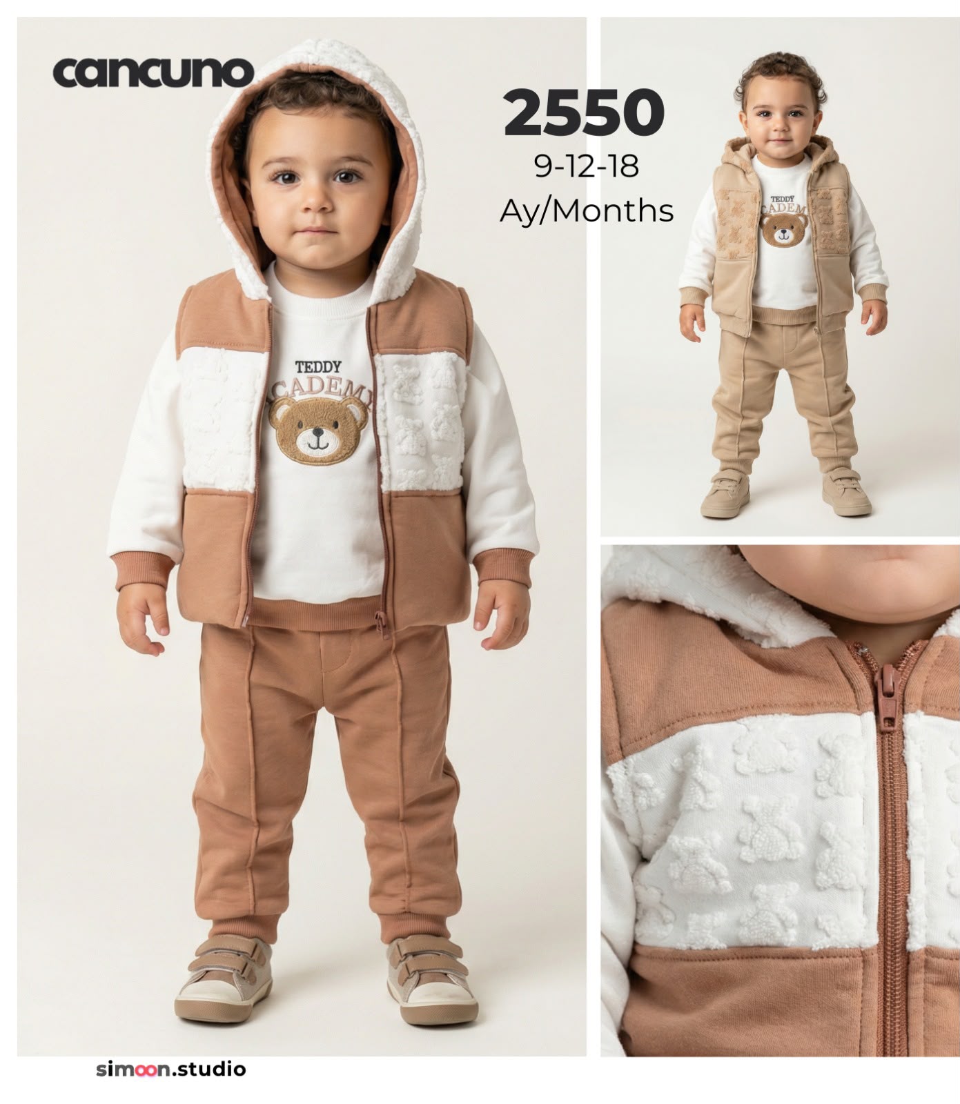Can Cuno kışlık bebek giyim model 2550