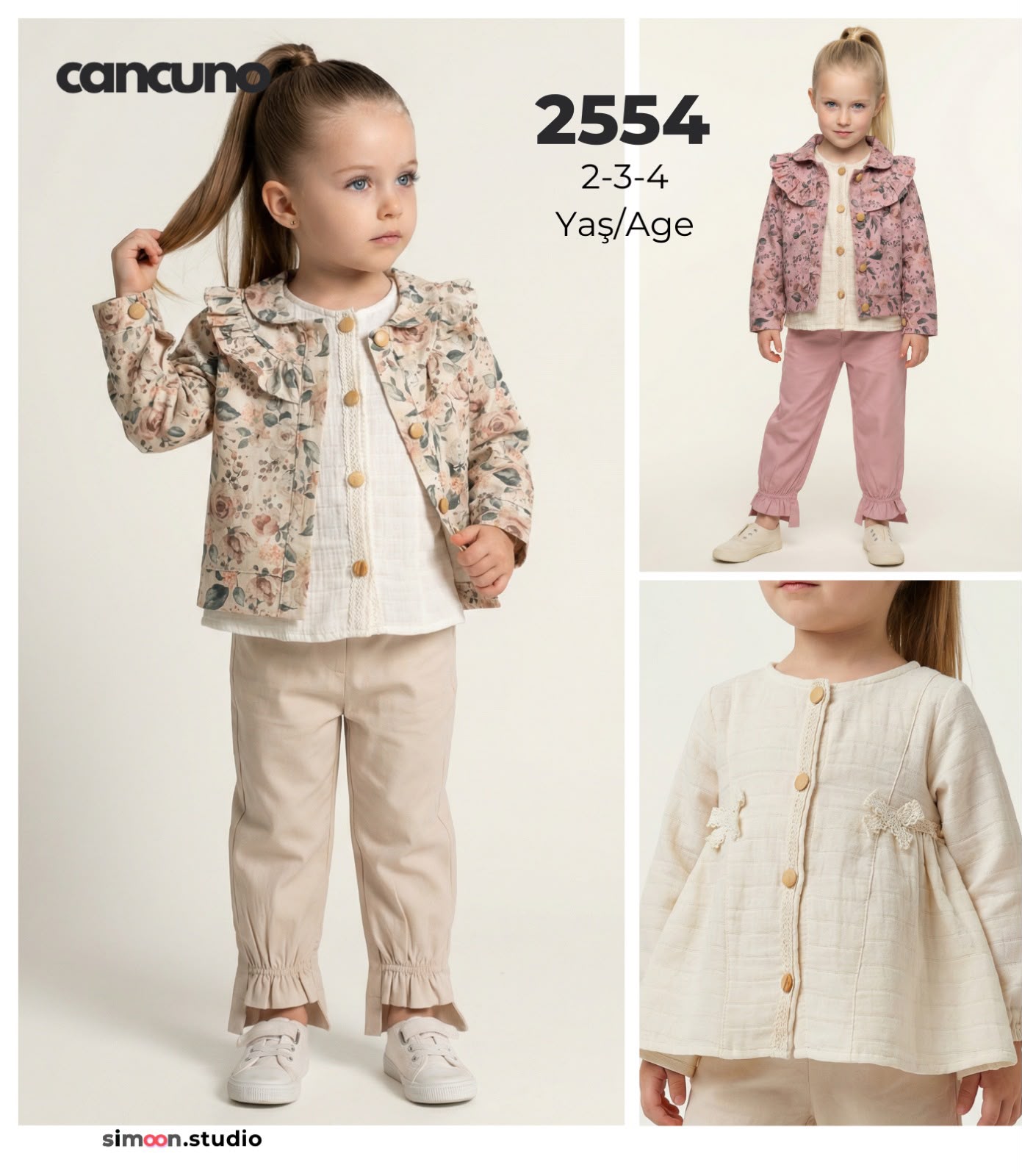 Can Cuno kışlık bebek giyim model 2554