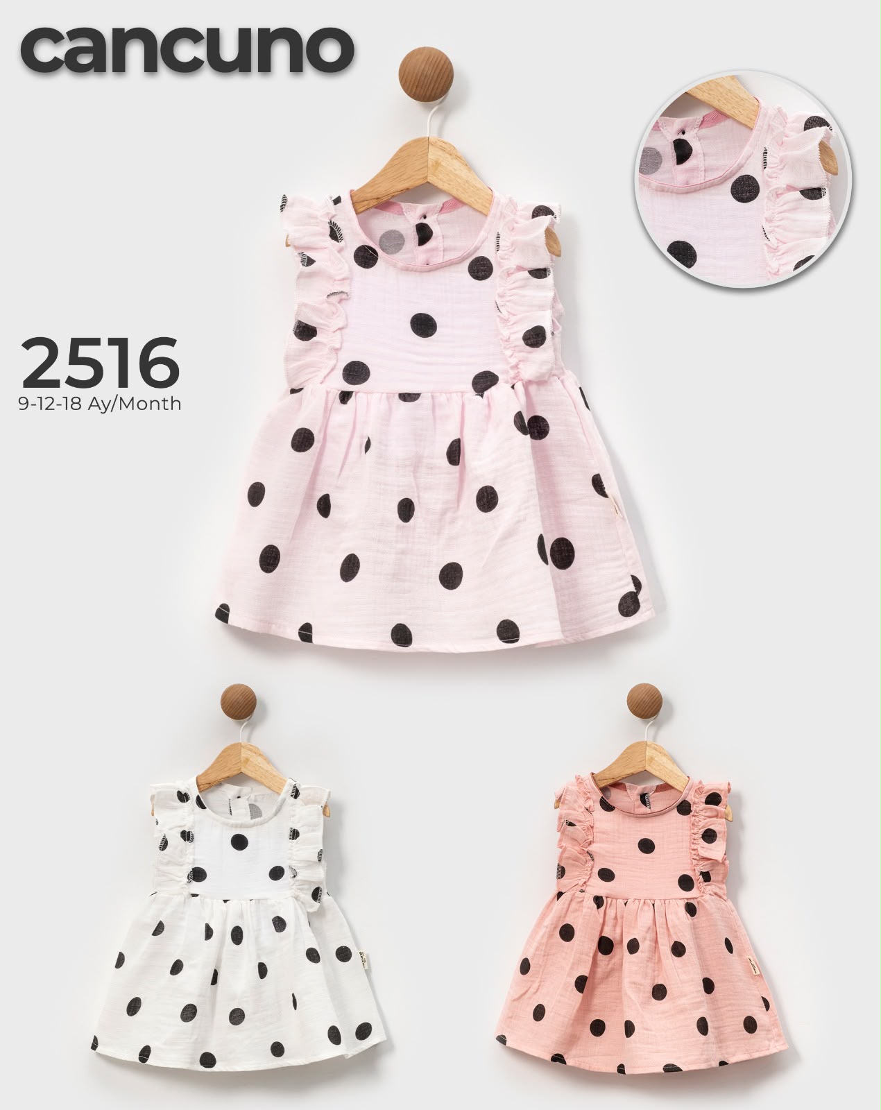 Can Cuno yazlık bebek giyim model 2516