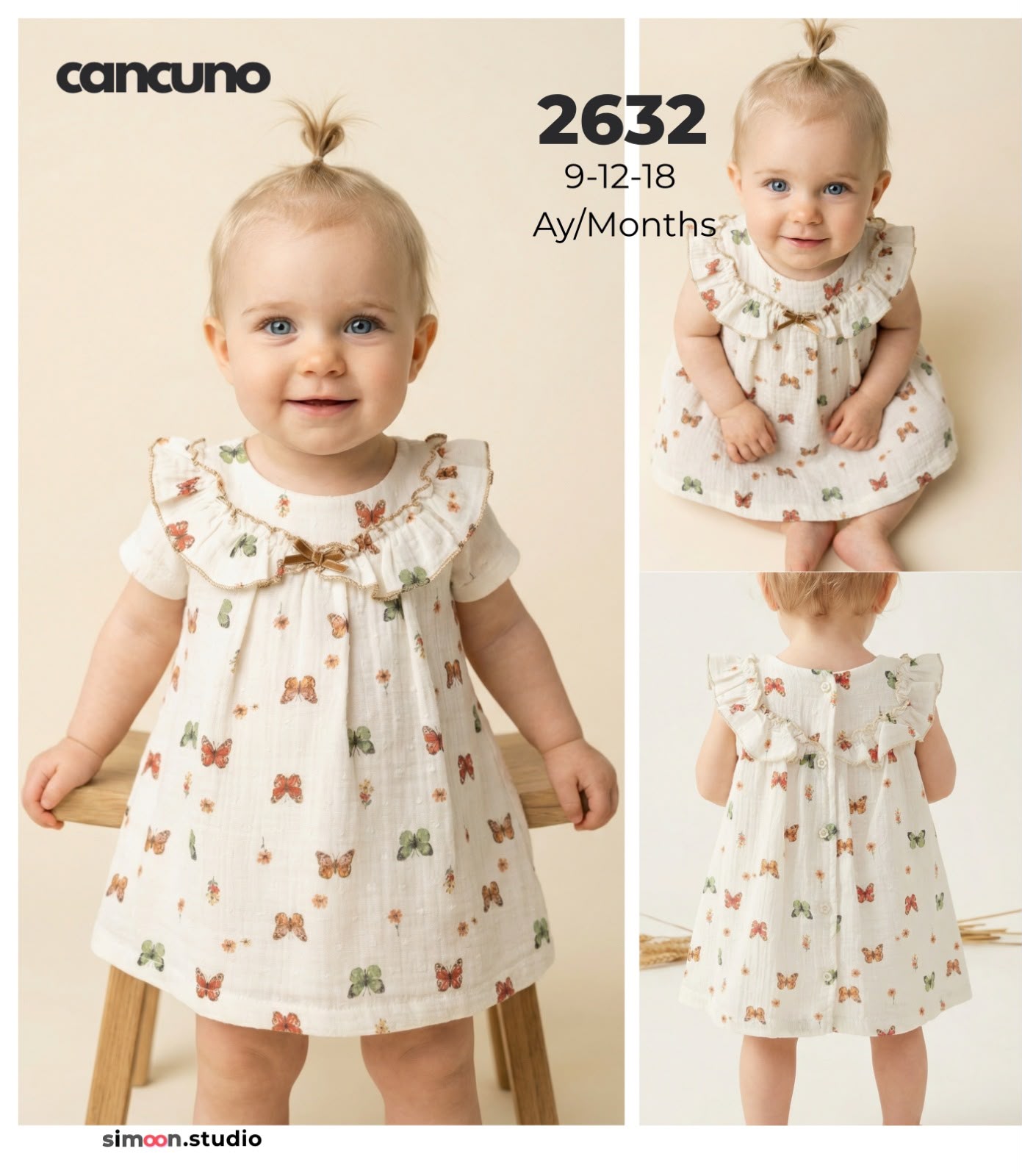 Can Cuno yazlık bebek giyim model 2632