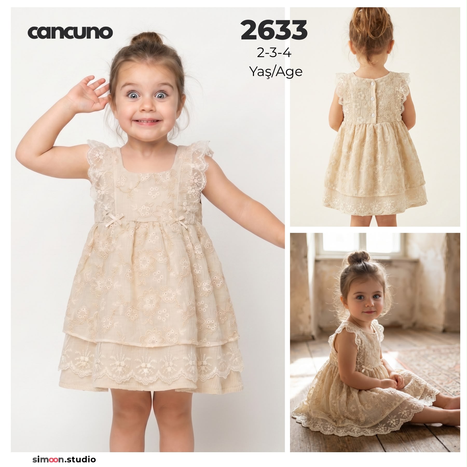 Can Cuno yazlık bebek giyim model 2633