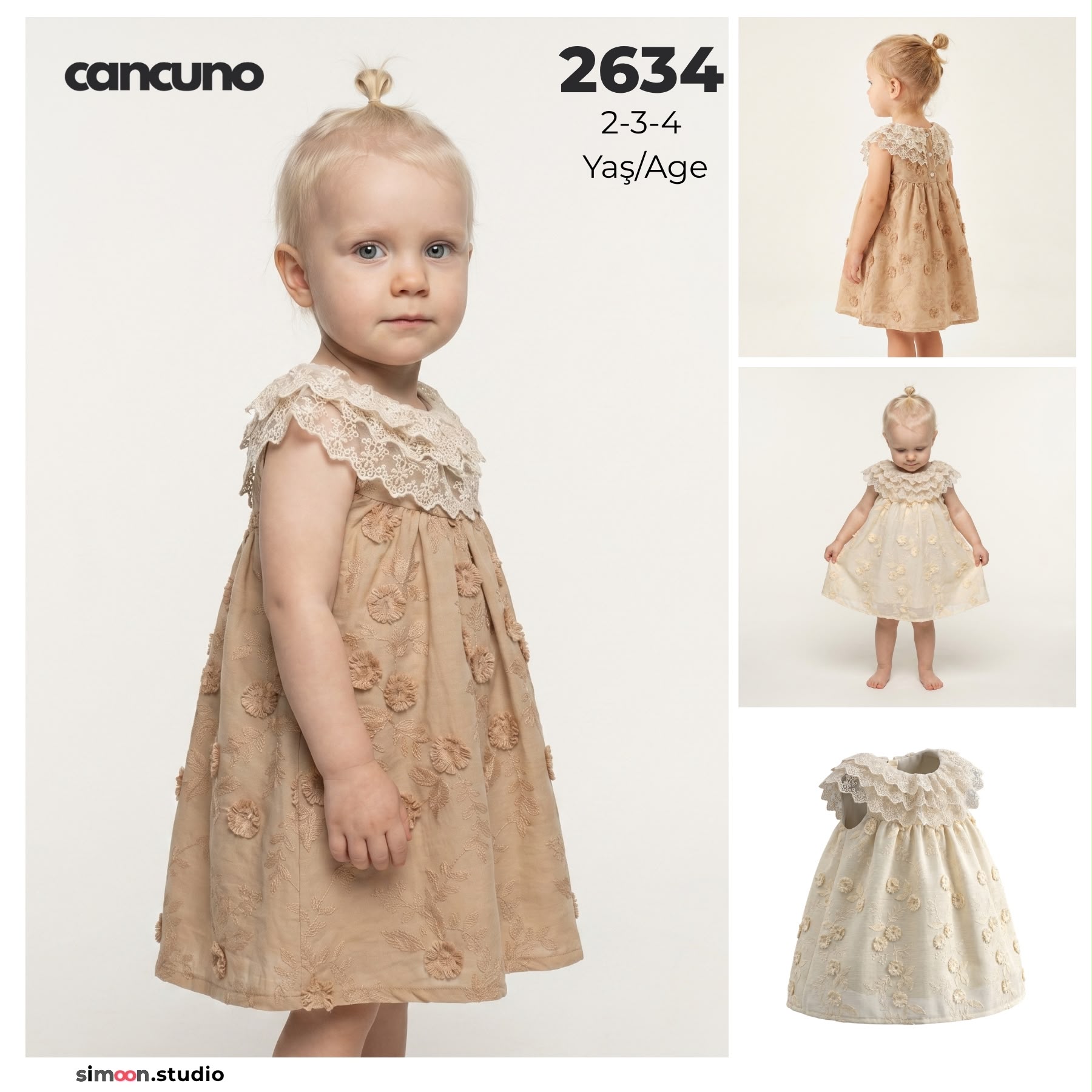 Can Cuno yazlık bebek giyim model 2634